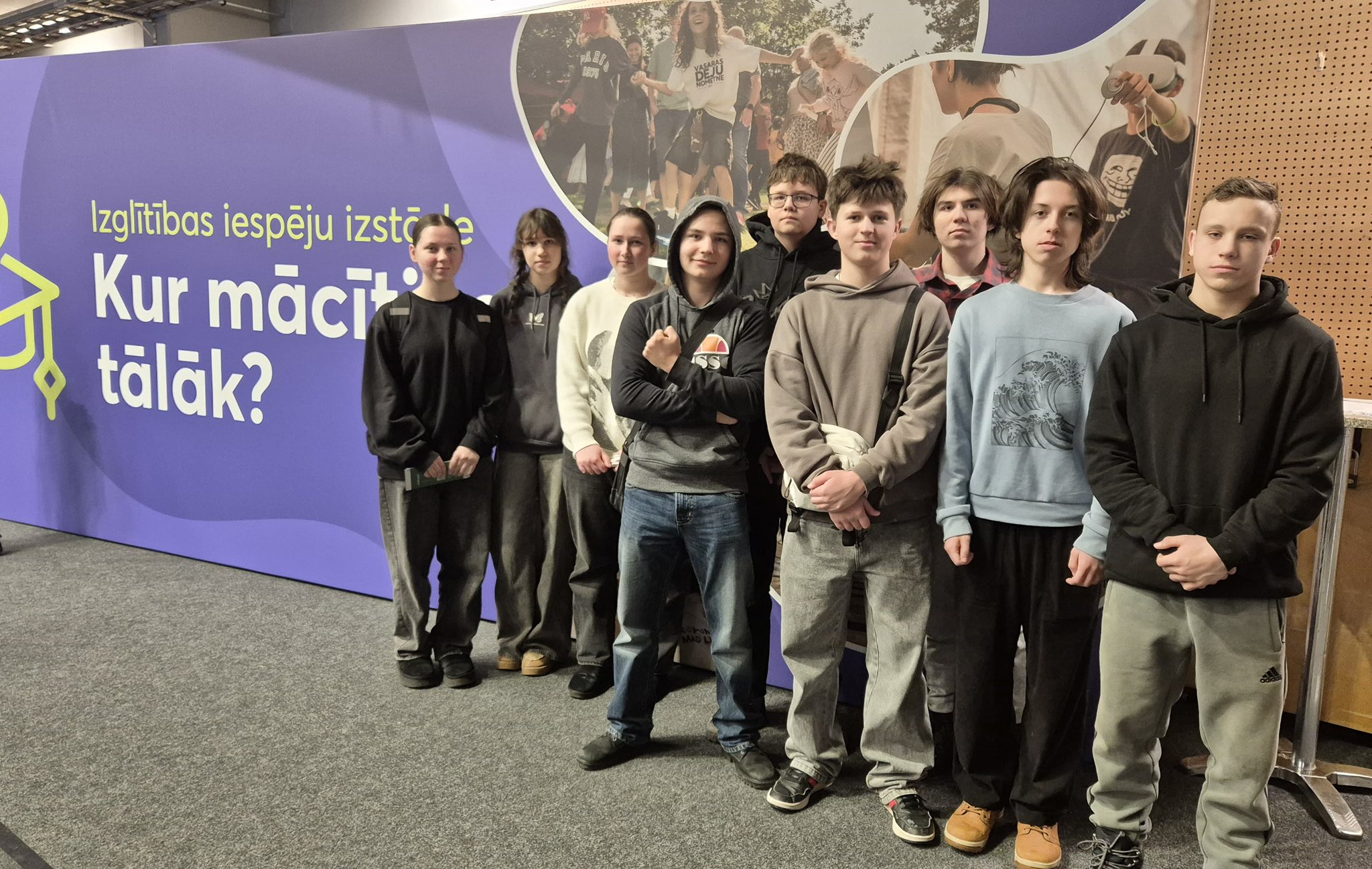 Izglītības iestāžu izstādes “Kur mācīties tālāk?” apmeklējums